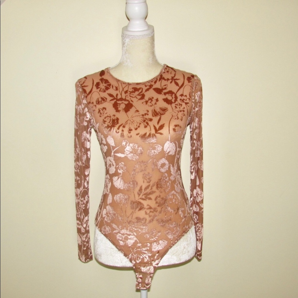 Floral Sheer Bodysuit